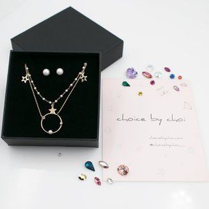 Pearl Necklace earring set for Mother's day gift